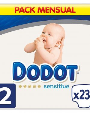 Dodot Sensitive Pañales Talla 2, 238 Pañales, 4-8 kg