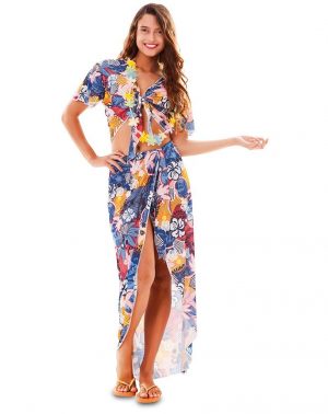Disfraz de chica hawaiana
