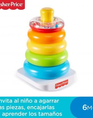 Fisher-Price Pirámide Balanceante Juguete para Bebé +6 meses FHC92