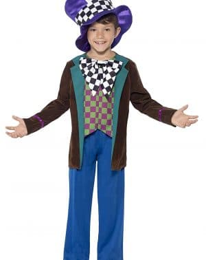 Disfraz Sombrerero Loco Infantil - Alicia País Maravillas Smiffys