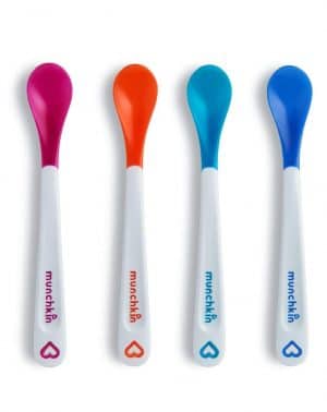 Pack de 4 cucharas-Munchkin cambia de color