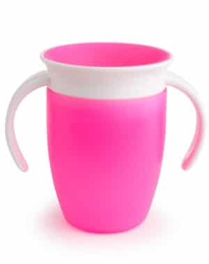 Vaso Antiderrames – Munchkin Miracle 360 color rosa