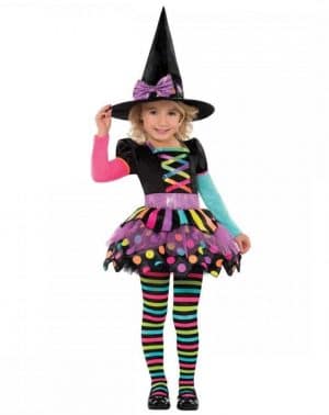 Disfraz Bruja de Halloween para niñas - Brujita Christys