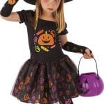 Disfraz infantil bruja Candy, Multicolor, Rubies S8349
