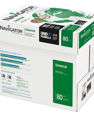 Navigator Universal - Papel de impresión 2500 hojas (A4, 5 x 500 hojas, 80 g/m2)