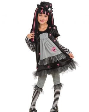 Rubies - Disfraz Infantil de Black Dolly - Gothicas 884681