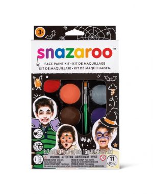 Snazaroo Kit de Maquillaje Pintura Facial - Halloween Multicolor