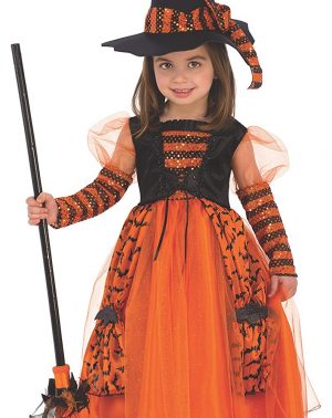 Disfraz de Bruja Brillante para niña, infantil Varias tallas según edad Rubies