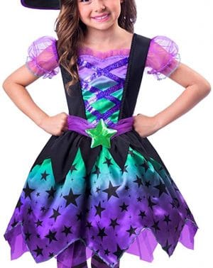 Disfraz de Halloween para niña de encantadora bruja de Amscan