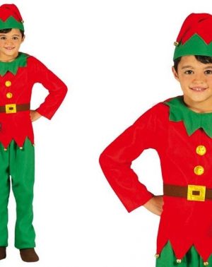 Disfraz Elfo Duende Duendecillo Santa Claus Navidad