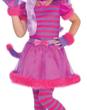 Disfraz de Gato Rosado Cheshire Cat Girls