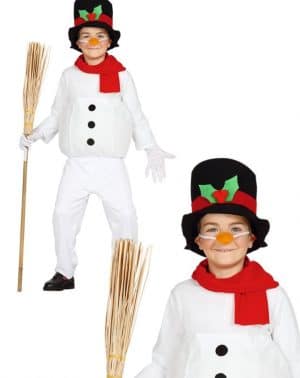 Disfraz de Muñeco de Nieve Infantil - Varias Tallas