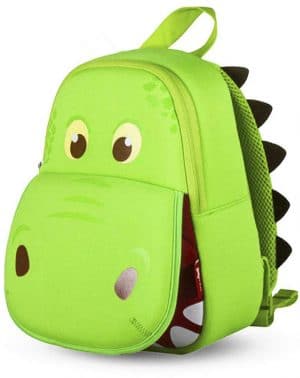 Mochila Dinosaurio Infantil Impermeable para Niños