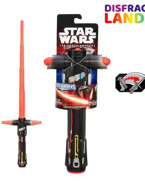 Star Wars - Sable Extensible Kylo REN, Color Rojo (Hasbro B3691EU4)