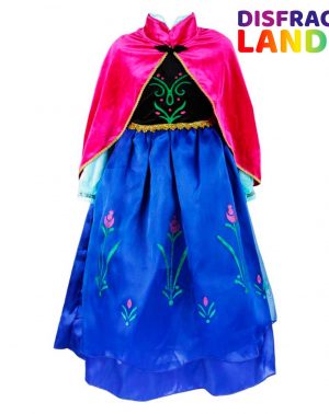 ELSA & ANNA® Disfraz Princesa Vestido Niñas