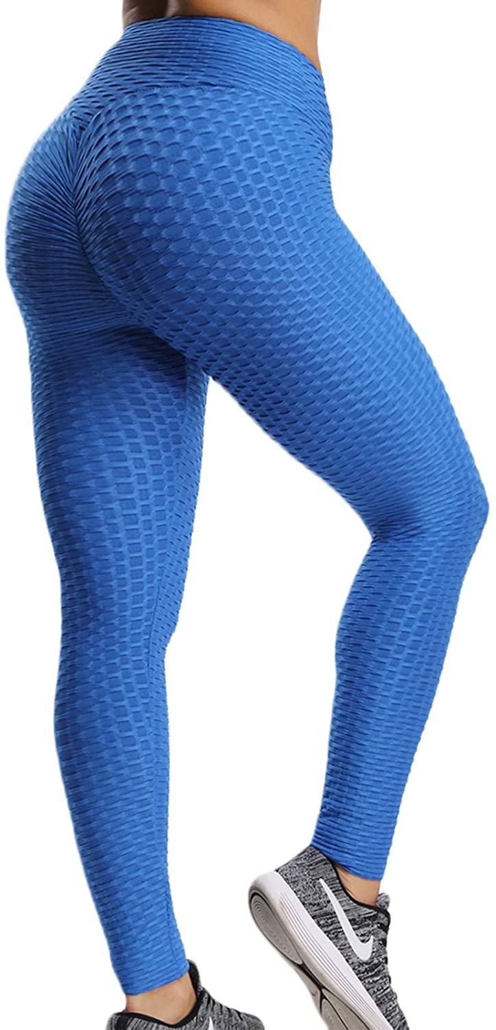 FITTOO Mallas Pantalones Deportivos Leggings Mujer Yoga de Alta Cintura Elásticos y Transpirables para Yoga Running Fitness