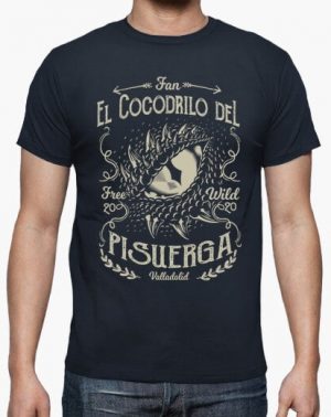 CAMISETA FAN EL COCODRILO DEL PISUERGA VALLADOLID
