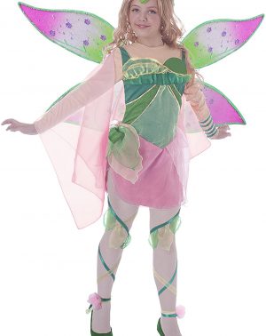Disfraz Flora Bloomix Winx Club para niñas