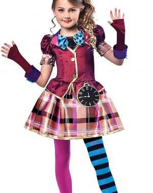 Disfraz Sombrerera Reina de Corazones Miss Mad Hatter