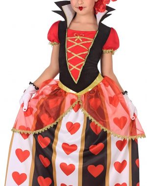 Disfraz Reina de Corazones niña infantil 10 a 12 años