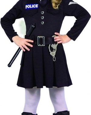Ciao - Disfraz de policía para niña (talla 4-6 años)