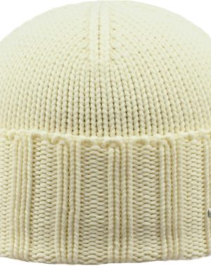 MELEGARI Gorro Gorro con borde alto | Beanie Varese | Pura Lana Merino | Made in Italy