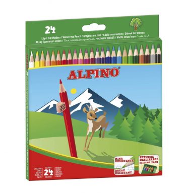 Alpino – Estuche 24 lápices, multicolor AL010658
