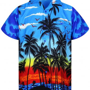 Camisa Hawaiana Funky – Varias Tallas – Fiesta Tropical