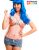 Katy, camiseta de manga corta para adultos, talla S