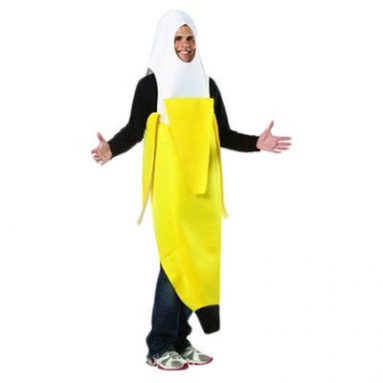 Disfraz de plátano para chico – talla única