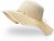 Sombrero Sol Mujer, Sombrero de Paja Verano Sombrero de Playa Protección UV Plegable con ala Ancha y Correa de Barbilla