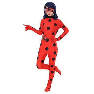 Traje de cosplay, diseño de mariquita