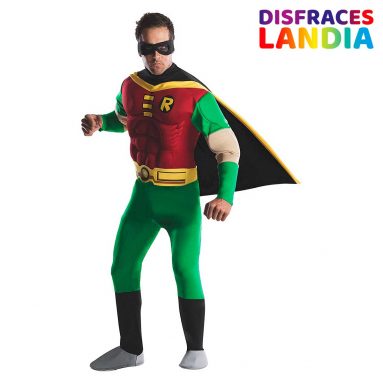 Batman – Disfraz de Robin Musculoso para hombre