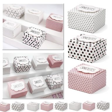 30 x Cajas de Regalo Sweet Candy para Dulces, Invitados — Detalles para Boda Bautizo Comunión
