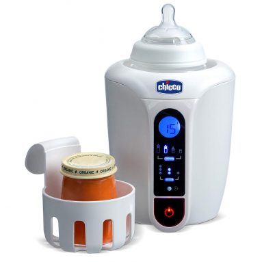 Chicco – Calienta Biberón Digital con 12 Programas y Descongelado