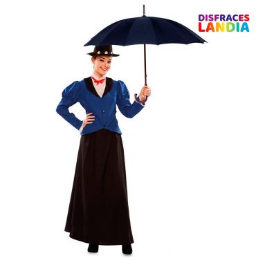 Disfraz de Niñera Inglesa Mary Poppins para mujer