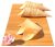 100 Conos de Madera Bambú para Aperitivos, Canapés, Snacks Comida