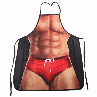 Delantal Sexy de Cocina Hombre Regalo Divertido para Novio Marido