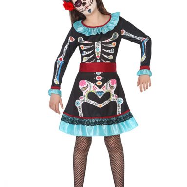 Disfraz del Fantasma de Catrina Niña