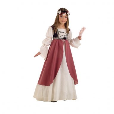 Disfraz De Doncella Medieval Infantil