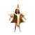 Disfraz de Estrella Navidad para niña – Color Dorado – Varias Tallas – My Other Me 204393