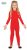 Disfraz de maillot infantil rojo (10-12 años)