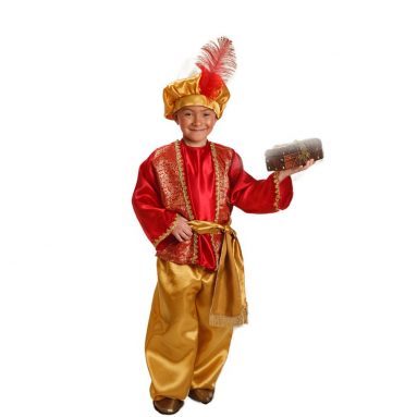 Disfraz de Paje Real Rojo para Niño – Varias Tallas