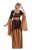 Disfraz de Posadera Medieval marrón para mujer