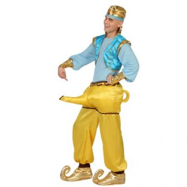 Disfraz Genio Aladino Aladdin – Color dorado – Atosa-23007 Varias Tallas