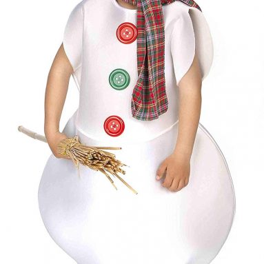 Disfraz Muñeco de Nieve Infantil – Varias Tallas