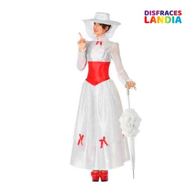 Disfraz de Niñera Dama Inglesa para mujer – Mary Poppins – Atosa-26405