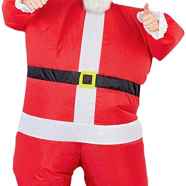 Disfráz de Papa Noel Santa Claus Hinchable