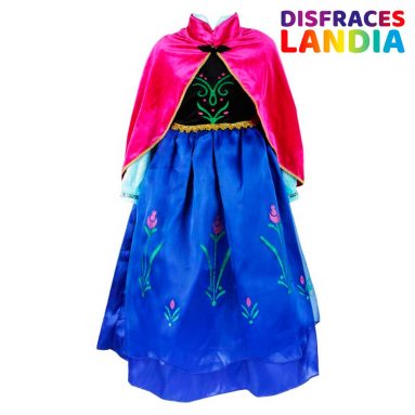 ELSA & ANNA® Disfraz Princesa Vestido Niñas