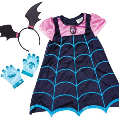 Disfraz Vampirina – Disney Junior – Vestido con alas de murciélago y diadema